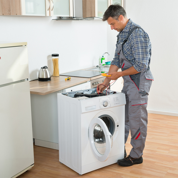 can you walk me through the steps of troubleshooting my washer issue in Rossburg